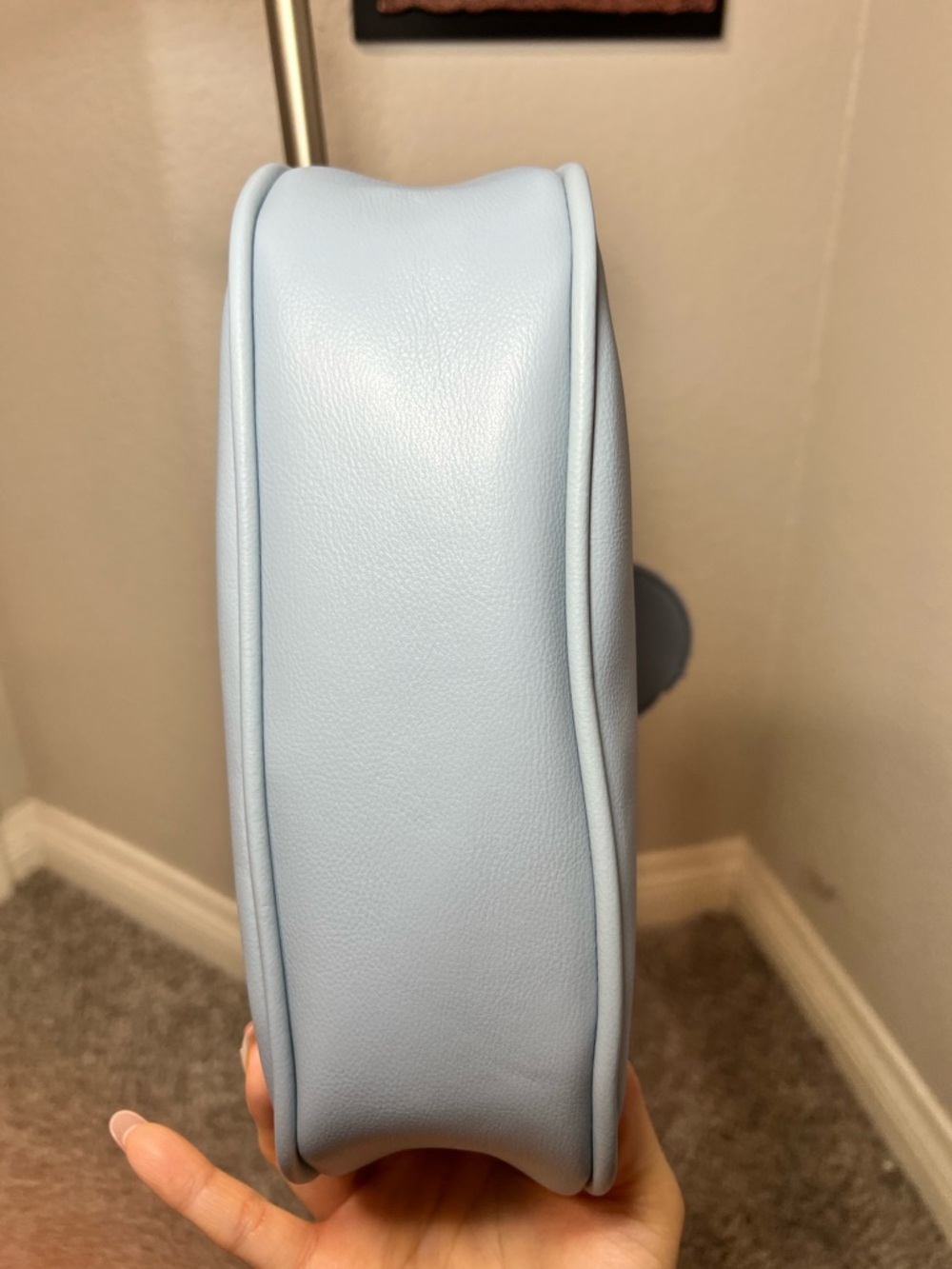 French Connection NWT $98 Sabrina  Powder Blue Shoulder Bag and Coin Purse - Picture 7 of 16